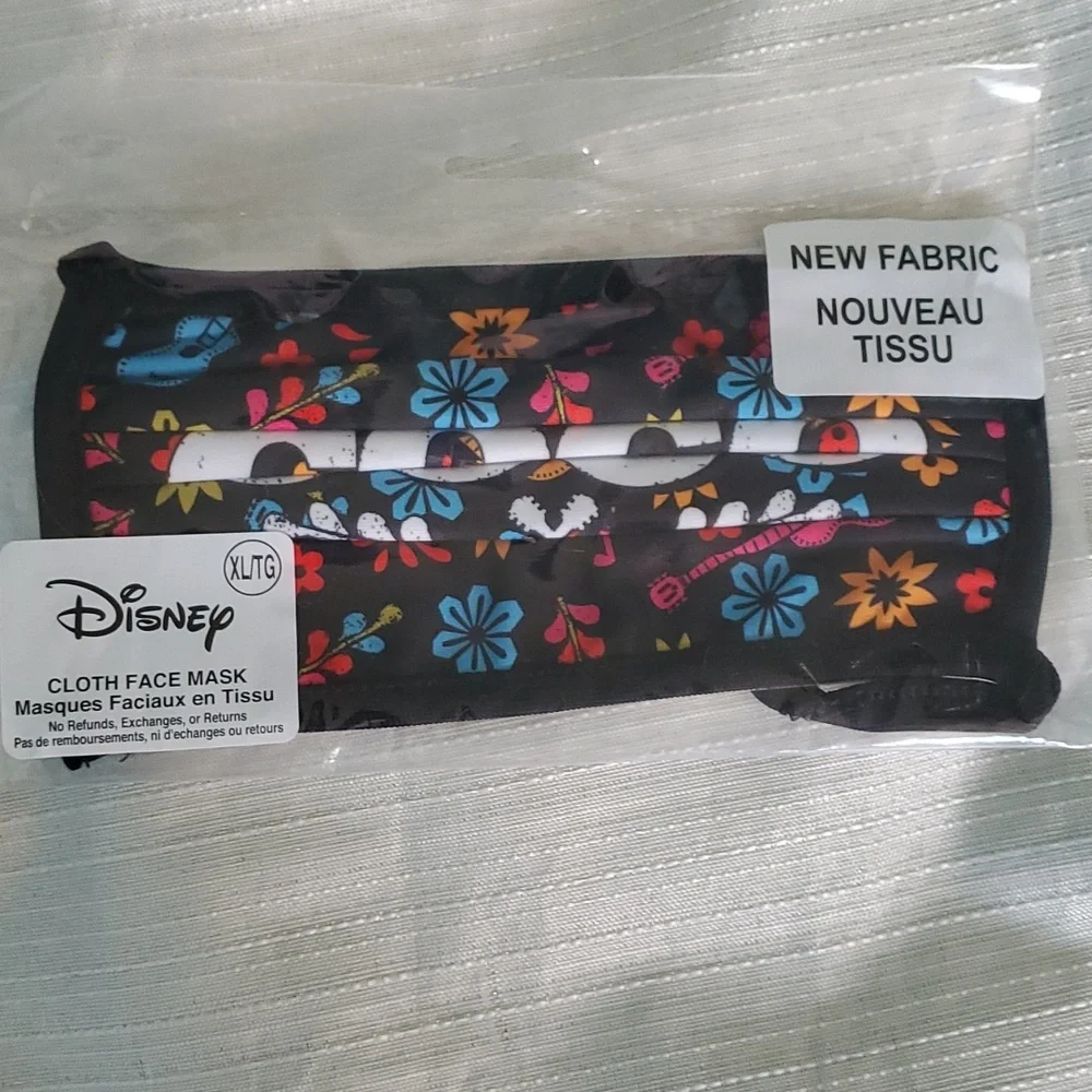 Disney Store Pixar Coco Fabric Face Mask